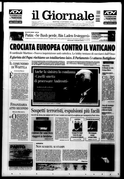 Il giornale : quotidiano del mattino